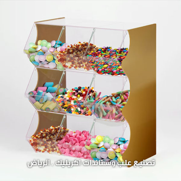 تصنيع رفوف اكريليك