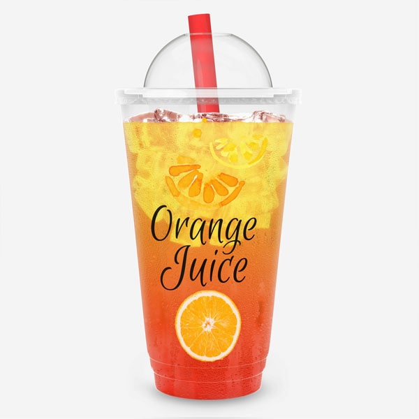 طباعة كاسات بلاستيك