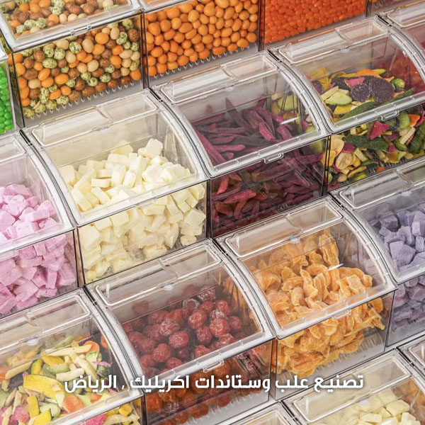 تفصيل صناديق أكريليك للمنتجات